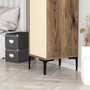 Hanah Home Kumsal S - Nogal y Crema